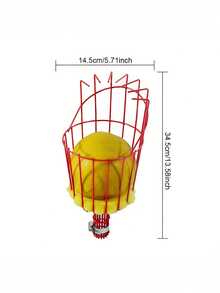 1 dụng cụ hái trái cây cao cấp cho vườn - Tầm với cao, Cột nhôm bền nhẹ - Giỏ vặn dễ dàng - Dụng cụ thiết yếu cho vườn cây ăn quả - Nhiều màu - Xem 4