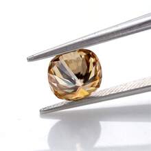 1pc Fashionable Cushion-Cut Moissanite Loose Gemstone, VVS Clarity, Wholesale Factory Price