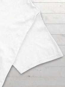 SMILE Premium Men's T-Shirt 100% Cotton - Immediate Shipping - 白色 - 查看 4