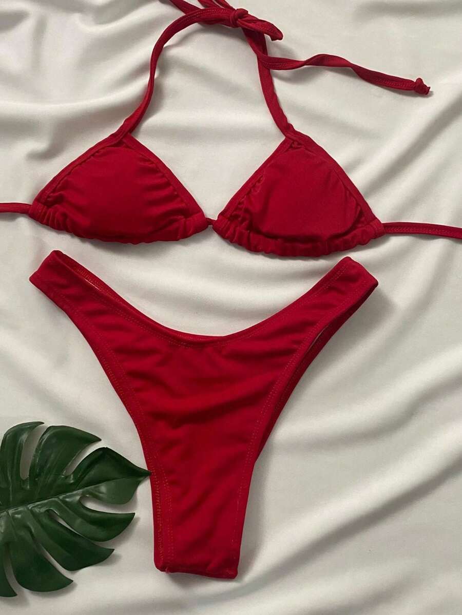 WOMEN'S SLIM ASA DELTA BIKINI SET - Màu Tím - Xem 1