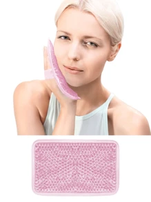 1-2pcs Gel Beads Ice Pack Ice Bag With Strap, Reusable Hot & Cold Pack Compress For Knee, Shoulder, Foot, Back, Ankle, Neck, Hip, Elbow, Wisdom Tooth-7.76''x4.93''(Blue) Summer Cooling,Beach,Travel,Spring Summer Picks,Brides Maid Gifts,Room,Bedroom Deccor,Bedroom Deccor,Beach,Travel,For Men,For Women,Vacation - Multicolor - View 9