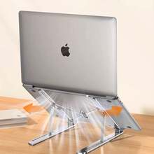 Laptop Stand - Suporte para Notebook Dobrável de Ferro -ZJ005 - Preto - Visão 5