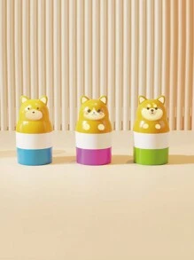 1 szt. 100 ml aplikator do kremu przeciwsłonecznego, zestaw pędzli do kremu przeciwsłonecznego Buddy z nasadkami ochronnymi, aplikator do kremu przeciwsłonecznego, aplikator do wałka z kremem przeciwsłonecznym do wielokrotnego napełniania dla dorosłych, niezbędne rzeczy do podróży, artykuły szkolne, artykuły szkolne, wakacje, kemping, niezbędne rzeczy na wakacje, akcesoria wakacyjne, mini - Wielokolorowe - Zobacz 5