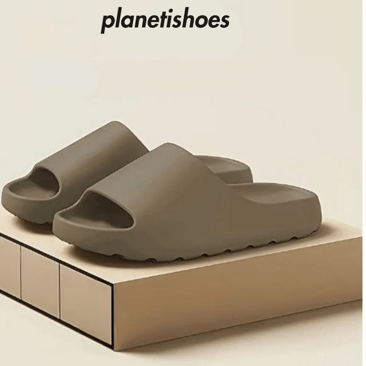 Shoes For Women 2023 High Quality Basic Women's Slippers Summer Casual Women Shoes Solid Flat Slippers Female - màu nâu - Xem 1