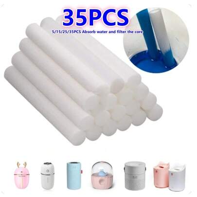 5/15/25/35/70 st, Fuktare Ersättningssvamp Stick För Usb Luftfuktare Aroma Diffuser Mist Maker Luftfuktare Filter, Universal Fuktare Filter - Utbytbart Diffuser Filter För förbättrad luftkvalitet och komfort