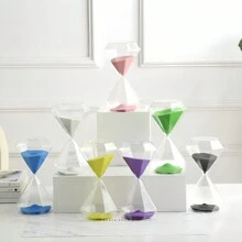 Temporizador de 5 minutos con diamantes de imitación - Decoración del hogar multifuncional adecuada para cualquier habitación, regalo perfecto para fiestas y ocasiones especiales como cumpleaños - Multicolor - Ver 3