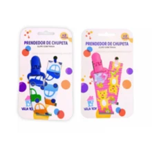 Baby Pacifier Clip With Chain/Holder Cartoon Kids Anti-Drop Toy Lanyard - 藍色 - 查看 1