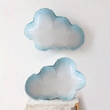 2/6-Piece Set Of Cloud Shaped Aluminum Foil Balloon For Birthday Parties, Suitable For Decorating Theme Parties And Wedding Parties, Back To School Valentine Day