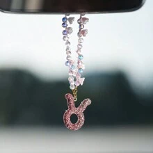 全新 12 生肖人造宝石汽车后视镜吊坠