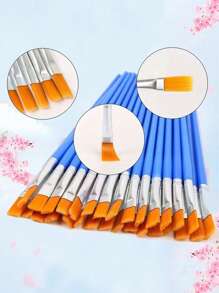 Cọ sơn dầu bằng sợi nylon, Bút đánh dấu sơn, Bút vẽ kỹ thuật số để phác thảo, Graffiti, Tô màu, Màu nước - Màu xanh lam - Xem 3
