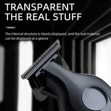 A3 Professional Hair Clipper, Electric Cordless Hairdresser, Razor, Long-Life High-Speed Motor Power, USB Data Line Straight, Plus Three Limit Combs And Cleaning Brushes, Home Haircuts, Small And Portable, Holiday Gifts, Applicable To Travel