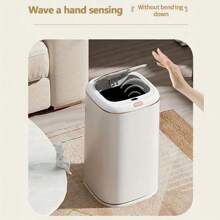 Household Smart Motion Sensor Trash Can, Large Capacity No-Touch Garbage Bin For Kitchen, Bedroom, Living Room