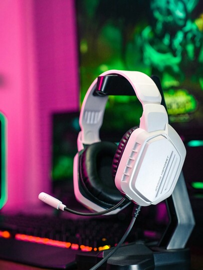 GX10 Highly Attractive Wired Over-Ear Gaming Headphones, Suitable For Desktop, Laptop, Gamepad, Bestselling Item