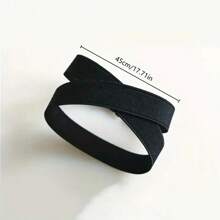 5 对纯色弹性鞋跟带，适用于女士高跟鞋，防滑 - 多色5雙 - 查看 5