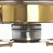 Chafing Dish Buffet Set 6.34Qt, Gold Stainless Steel Chafers And Buffet Warmers Sets For Parties, Events, Wedding, Camping, Dinner - 金色 - 查看 10