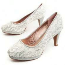 Montevita UNNE8 COMFORTABLE HEEL SHOE - Silver - View 1