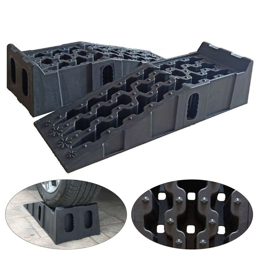 YUNRUX Loading Ramp 7.25 Tons/ 16000 Lbs Up To 245 Mm Wheels Extra Wide