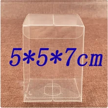 1lot=10pcs 5x5x6/7/8/12/13/20cm Wholesale NewClear PVC Box Packaging Wedding/Christmas Favorite Chocolate Candy Apple Gift Event