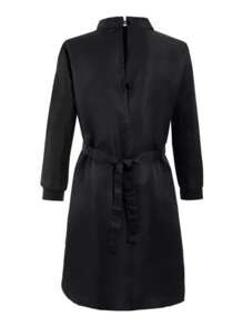 Reusable Anti-Fluid Surgical Gown C Cardig Polyester - Black - View 4