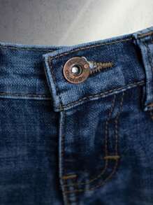 CHUEKITOS. Baby Boys Denim - Medium Wash - View 2