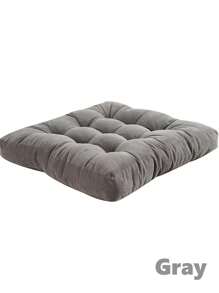 1PCS Large 55CM Corduroy Chair Pad Tatami Floor Cushion Solid Square Seat Cushion Tufted Thicken Pillow Seat - Multicolor - View 4