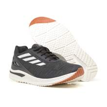 Kit 2 Pairs Of Men's Tennis Shoes For Gym Walking Sports Training Man Comfortable Lightweight Cheap Original + Watch - Preto + Marinho - 查看 3