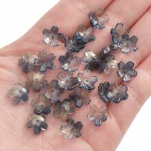 beadia 10 件甜美樱花风格串珠配饰，适合女士花朵 DIY 珠宝制作 - 櫻花 - 查看 10