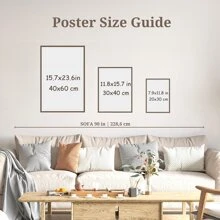 1/8 件无框帆布印刷品、人体解剖图、肌肉骨骼复古海报、医学壁画、教育画、防水墙面装饰 - 黑與白 - 查看 3