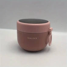 大号 600 毫升保温午餐盒 - 高级保温技术让食物全天保持新鲜和热度，非常适合工作或学校，1 件套、厨房、圣诞节礼物 - 彩色 - 查看 8