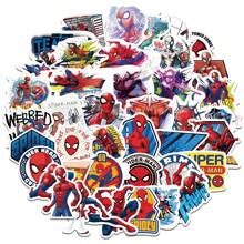 Marvel 50 件漫威官方授权蜘蛛侠复仇者联盟贴纸独特设计高品质乙烯基贴纸装饰您的笔记本电脑水瓶手机壳用品防水防刮 - 彩色 - 查看 4