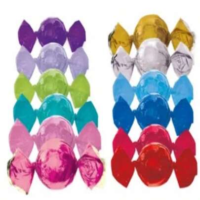 500 EMBALAGEM PARA TRUFA 14,5X15,5CM CORES LISAS CROMUS