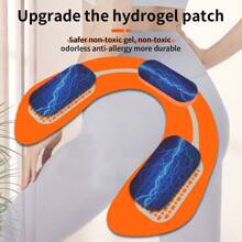 Rechargeable Remote Control Butt Beauty Device, Strengthen Butt Muscles, Lift And Tighten Peach-Shaped Buttocks, Easy-To-Use Fitness Stickers For Men And Women, Muscle Massager For Toning Gluteal Muscles, Suitable For Girlfriends, Wives, Friends,Black