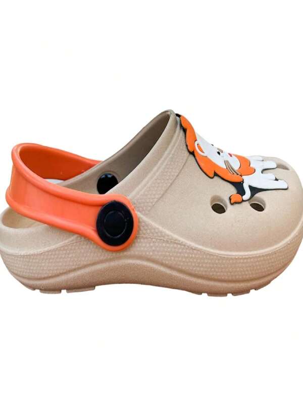 Babuche infantil Menino Sandália Desenho Leão Leve Macio Emborrachado Papete