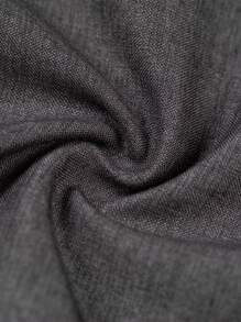 Men's Lightweight Black Business Suit Jacket, Slim Fit, Fashionable - Black - View 9