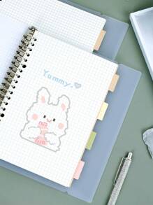 20/26 Holes A5/B5 Pp Loose Leaf Notebook, 1pc Back To School
