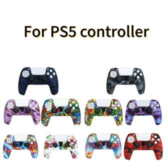 Premium Controller Silicone Cover - Enhanced Grip, Non-Slip, Sweatproof, Comfortable Fit - Protective Case For PlayStation 5 Controller, Durable, Easy To Install, And Washable