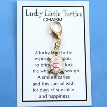 1 tấm thiệp ôm hình con rùa may mắn cổ điển để giữ tình yêu luôn gần gũi, móc khóa rùa nhỏ & mặt dây chuyền túi xách, món quà lâu dài cho gia đình và bạn bè vào các dịp sinh nhật, giáng sinh, ngày lễ tình nhân, năm mới, lễ tạ ơn, đám cưới, lễ Halloween - Nhiều màu - Xem 14