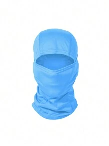 1 chiếc mũ trùm đầu Balaclava màu trơn hình hổ bay, che kín mặt, chống gió, chống nắng, thích hợp cho hoạt động ngoài trời, thể thao, trượt tuyết, mùa hè, bãi biển, kỳ nghỉ, dành cho nam giới. - Nhiều màu - Xem 7