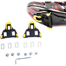 Set de calas de ciclismo para pedales de bicicleta, sistema de calas para zapatos de ciclismo interior y exterior, y bicicleta de carretera - Multicolor - Ver 3
