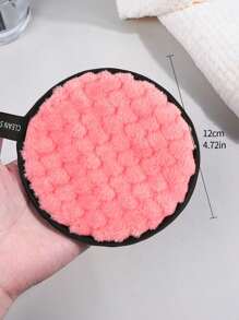 1/3 卸妆粉扑、柔软亲肤面巾、清洁工具，方便旅行 - 彩色 - 查看 12