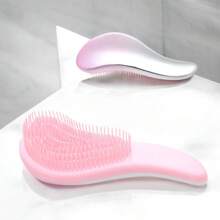 PromoClick Detangling Hair Comb With A Shiny Finish - Pink - View 1