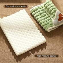 1 đồ nội thất cho thú cưng, giường cho chó, thảm cho thú cưng, tổ cho chó 4 mùa, tấm lót ngủ mềm, thảm trải sàn có thể tháo rời và giặt được, tấm lót ngủ sâu cho chó, quà tặng Giáng sinh - Nhiều màu - Xem 7