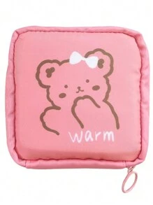 1 件装 卫生巾收纳袋、月经杯袋、护理垫收纳袋、卫生棉条袋、女性用品袋、便携式月经包、女士专用、小号化妆包 - 彩色 - 查看 9