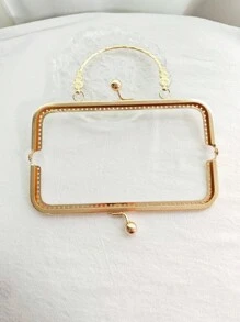 鐵吻鎖金屬組件金色 - 金色 - 查看 4