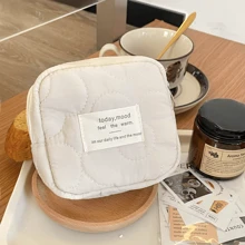 1 Piece Pink Sanitary Napkin Storage Bag Multifunctional Coin Purse Portable Bag With Large Capacity And Simple Style To Store Sanitary Napkins, Portable Carry-On, Pads And Tampons Student Back To School School School Bag Travel Essentials Beach Summer Vacation Travel Storage Bag, Valentine's Day, Friends, For Lipstick, Brush, Skincare, Mobile Phone, Coin, Small Items, For Home, Gift, Vacation And Festival Halloween Christmas Multifunctional Use,Boho Vibes - Lotus Root Pink - View 4