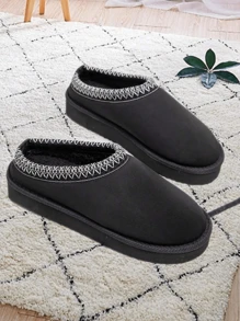 Women's Sandals - Warm And Durable Shoes For Outdoor Non Slip Comfort, Winter Slippers With Thickened Flat Soles Platform Snow Boots