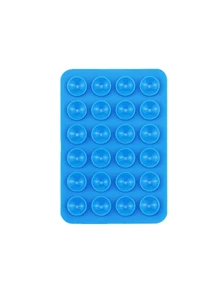 1 ventosa de silicona en la parte posterior de la carcasa del teléfono 24 orificios para el soporte de ventosa del teléfono móvil Ventosa de pared Ventosa para teléfono Estuche para teléfono con ventosa Estuche para tarjetas Estuche para tarjetas de regalo Monedero Porta tarjetas de visita Porta tarjetas de crédito Mujeres Para mujeres Para hombres