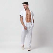 Conjunto Viscolinho Camisa e Calça - Santo Luxo