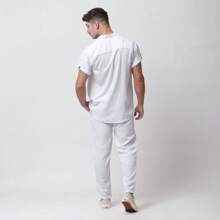 Conjunto Viscolinho Camisa e Calça - Santo Luxo