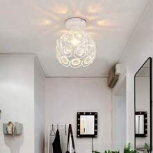 1pc Nordic Style Iron Ceiling Lamp For Balcony, Stairway, Corridor, Bar - Excludes Light Bulb - 1 Iron Ceiling Lamp - View 19